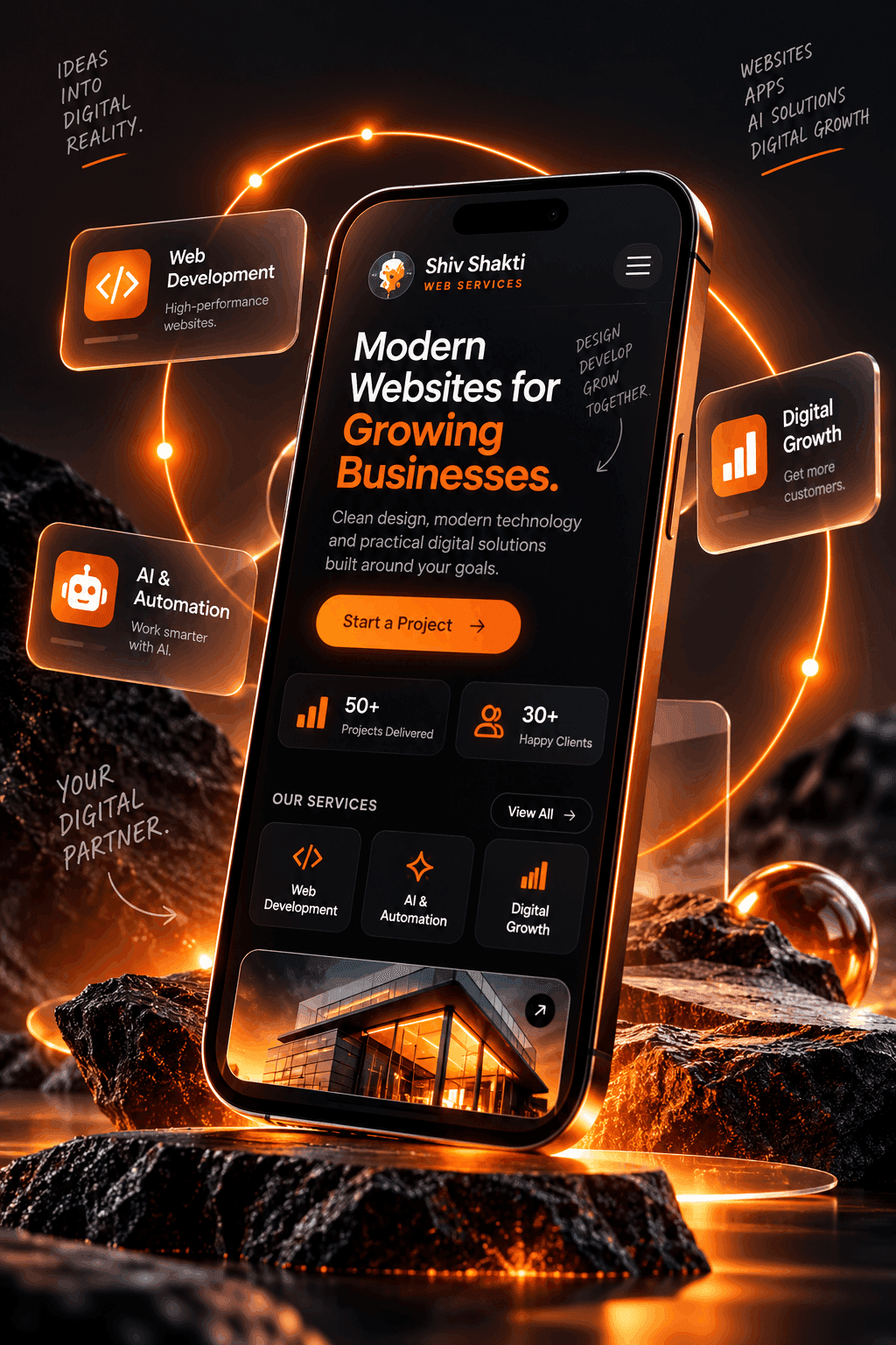 Shiv Shakti Web Services digital experience